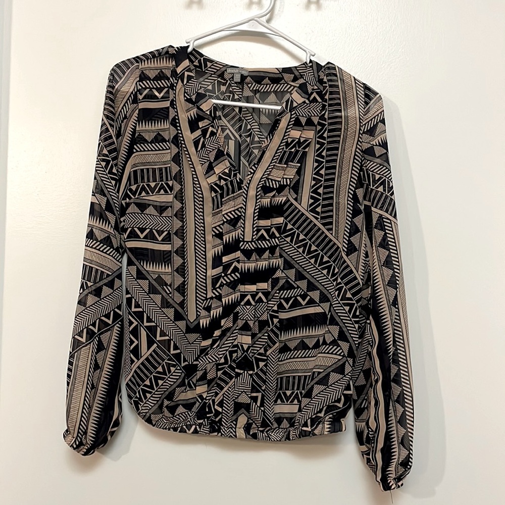 Charlotte Russe Sheer Blouse - fitted